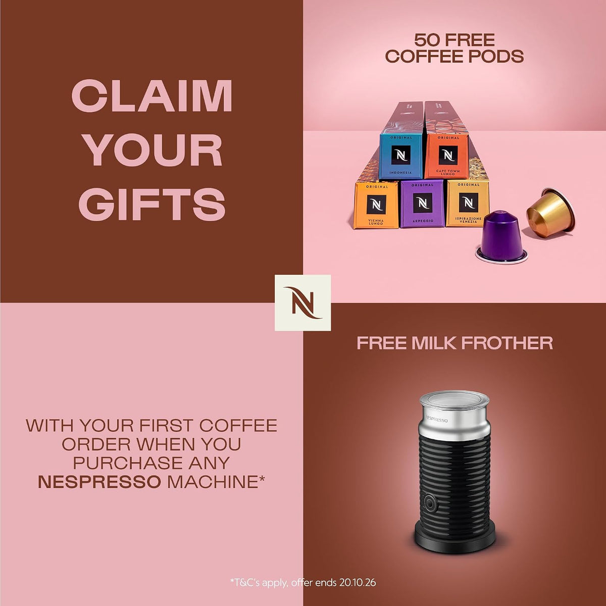 Nespresso Citiz Automatic Pod coffee machine for Americano
